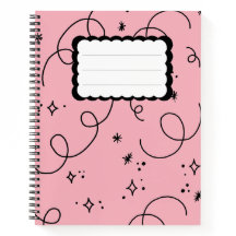 Alimentado por notebook rosa