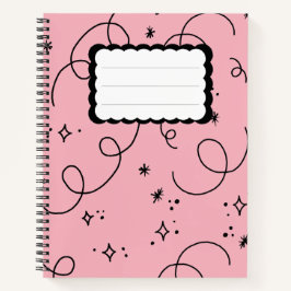 Alimentado por notebook rosa