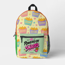 Alimentado por Snacks – Mochila para Amantes de Co