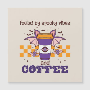 Alimentado por Spooky Vibes e Café - Bat Halloween