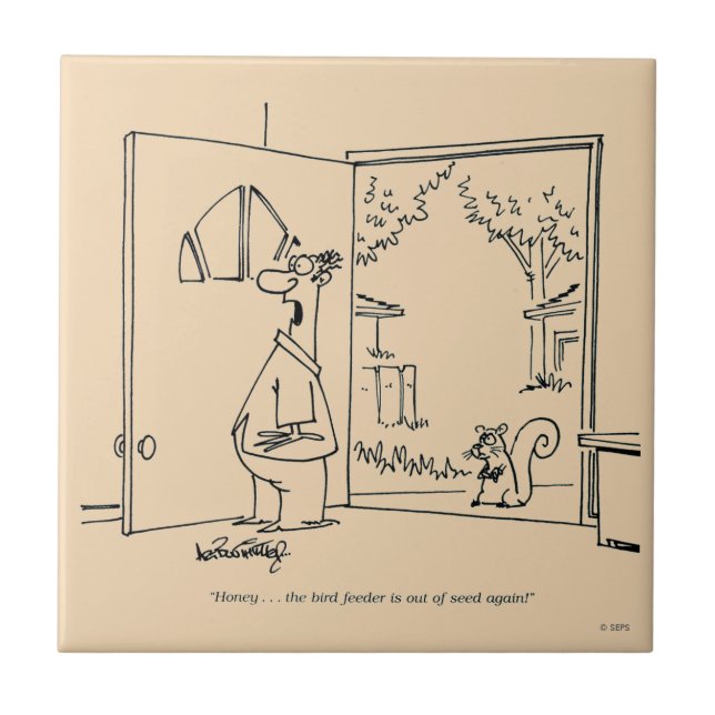 Alimentador de aves vazio 2 (Frente)