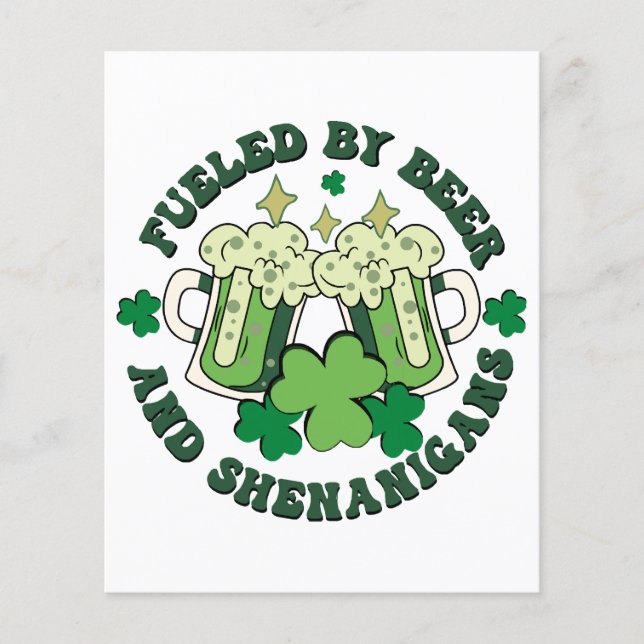 Alimentados Por Cerveja E Shenanigans (Frente)