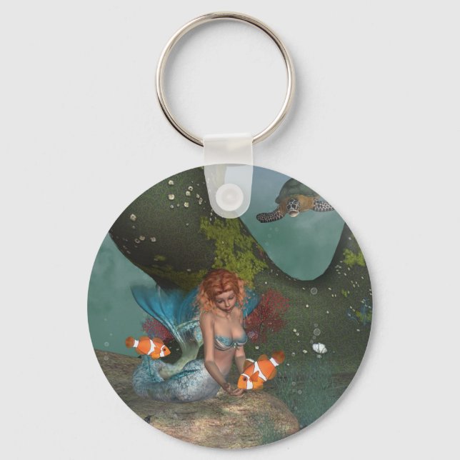 Alimentando o Chaveiro de peixe (Frente)