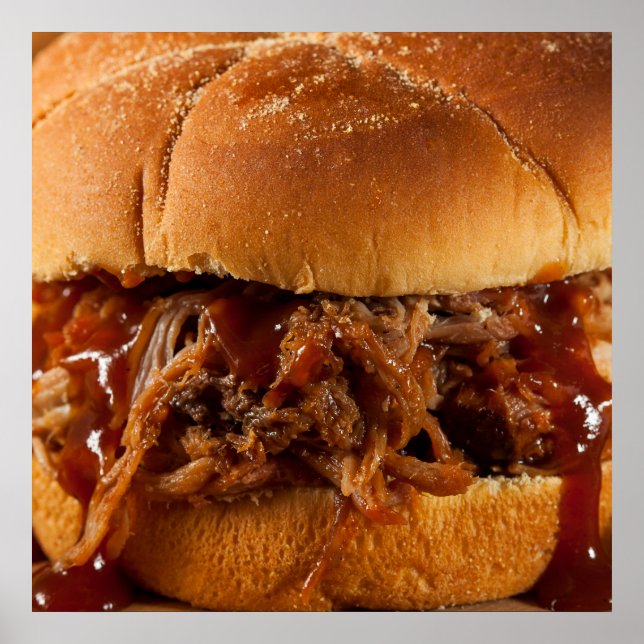 Alimente-me agora Poster de churrasco - SRF (Frente)