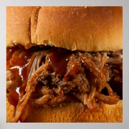 Alimente-me agora Poster de churrasco - SRF