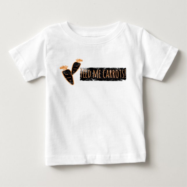 Alimente-me Cenouras Top Stylish (Frente)