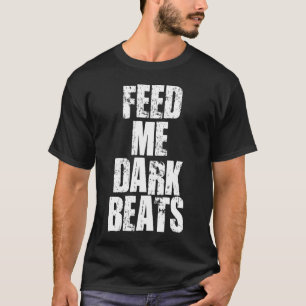 Alimente-me Estilo de Bebidas Escuras 5 Camisa Esc