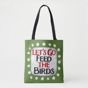 Alimente O Saco De Tote De Aves