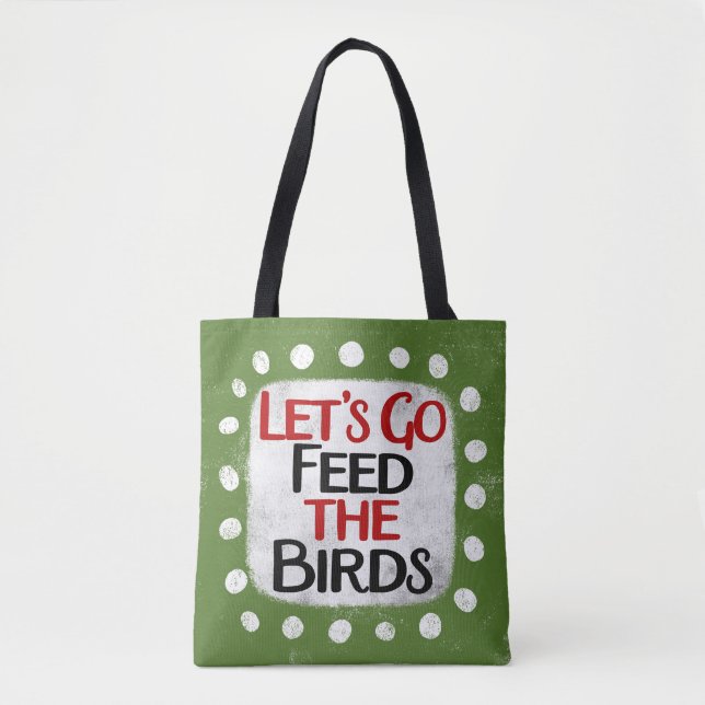Alimente O Saco De Tote De Aves (Frente)
