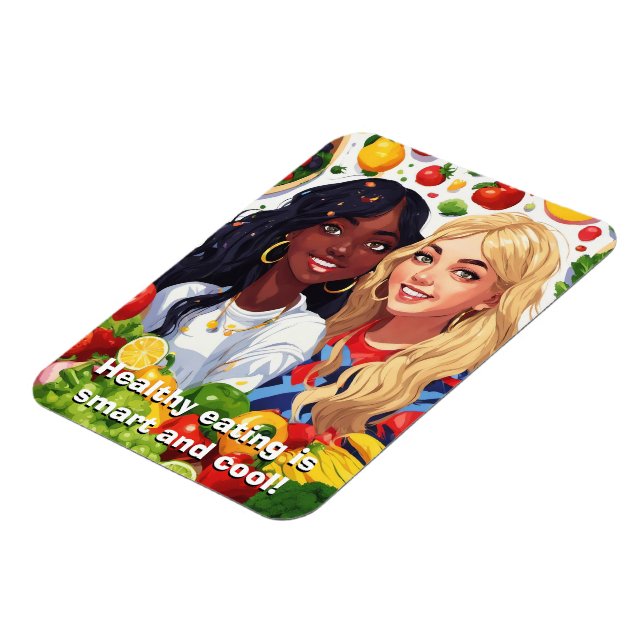 Alimento saudável de ímã flexível (Left Side)