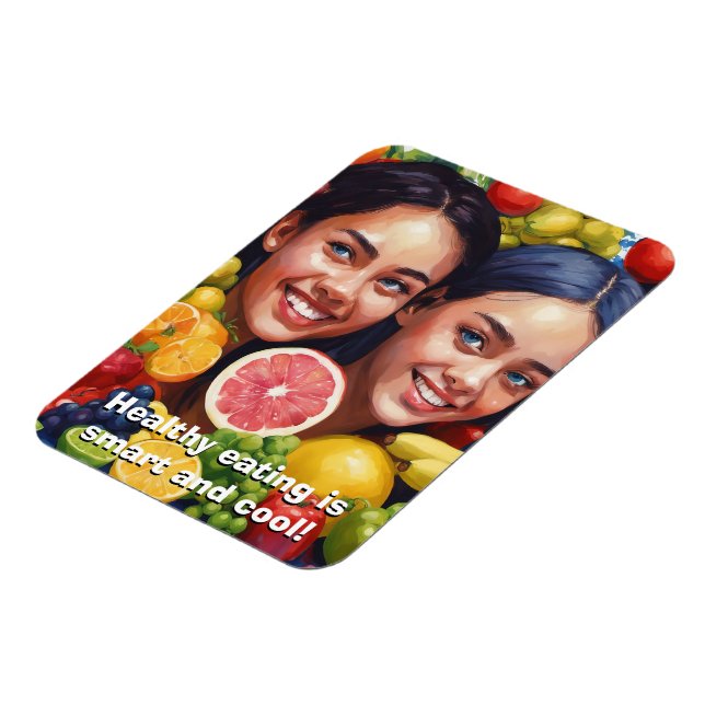 Alimento saudável de ímã flexível (Left Side)