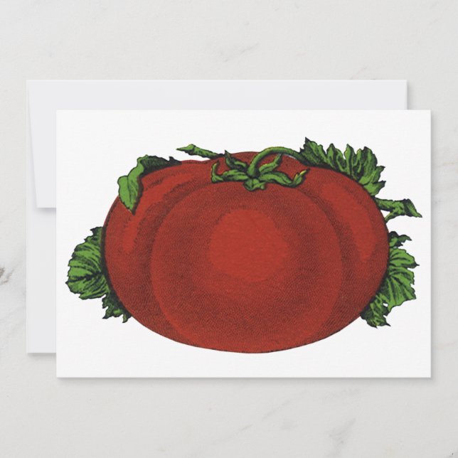 Alimentos Antigos, Tomate Maduro, Legumes e Frutas (Frente)