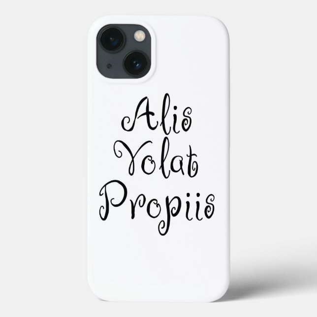 Alis Volat Propiis (Verso)