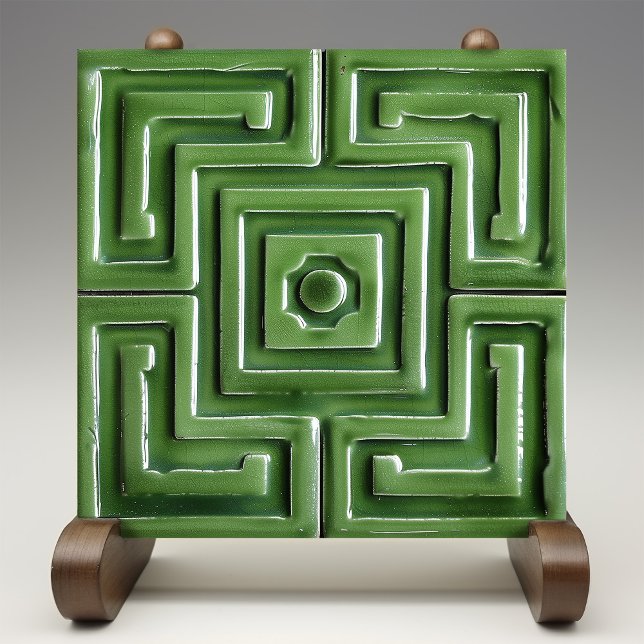 Alivio cerâmico Emerald Maze Faux (Criador carregado)