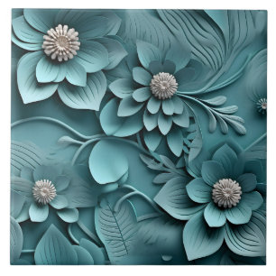 Alivio Floral 3D Elegante
