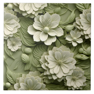 Alivio Floral 3D Elegante