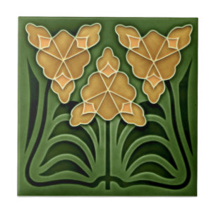 Alivio histórico Jugendstil Art Nouveau Repro Fau