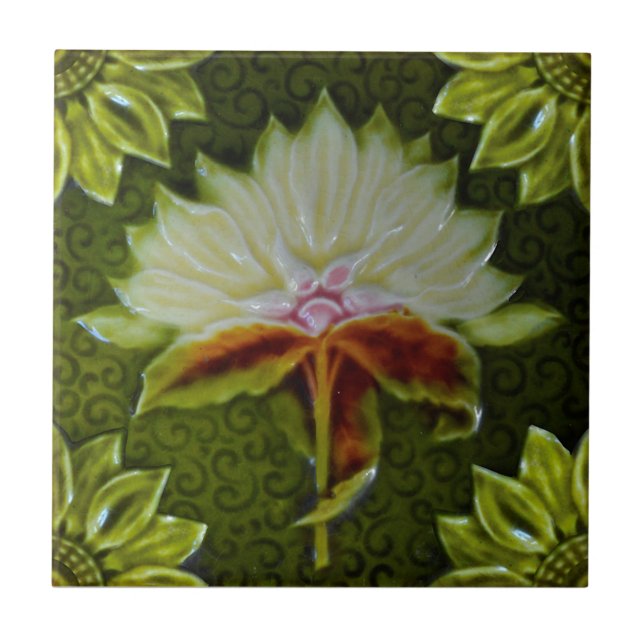 Alivio Meakin Art Nouveau Majolica Faux Repro (Frente)