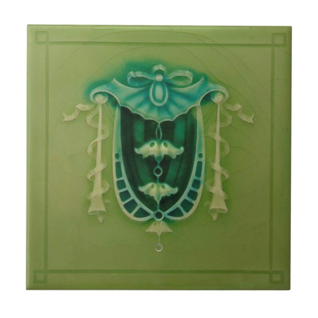 Alivio Minton Faux - Azulejo Neoclassicista Repro  (Frente)