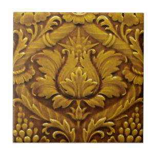 Alivio Minton Victorian Faux Antique Dourado Repro