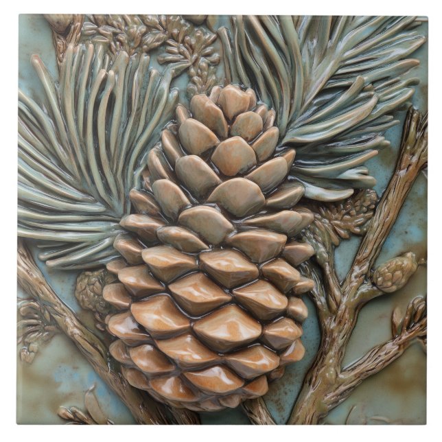 Alivio Pinecone & Foliage Faux (Frente)