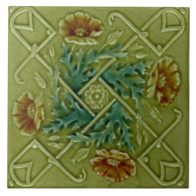 Alivio Repro Faux Trellis Majolica (Frente)