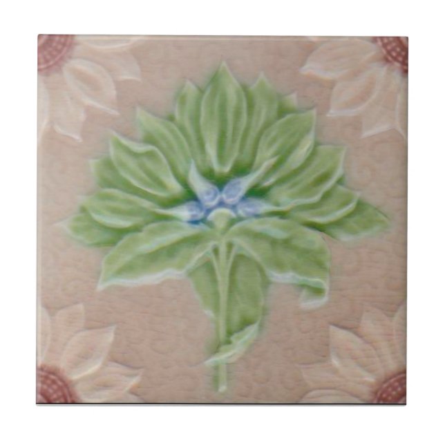 Alivio Repro Meakin Pastel Floral Majolica Faux (Frente)