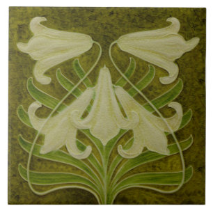 Alivio Sepia, Repro Antique Art Nouveau Faux Tonel