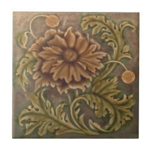 Alivio Sherwin Cotton Art Nouveau Repro Faux de 18