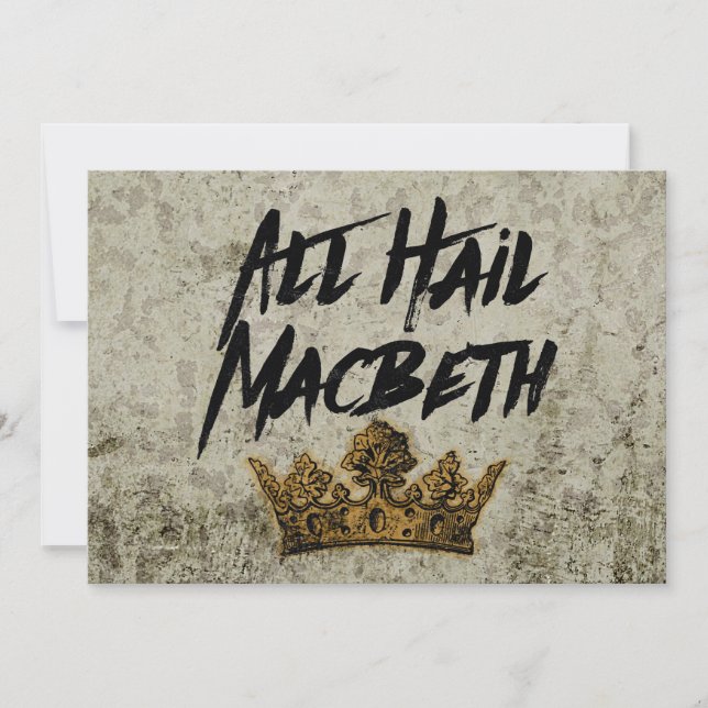 All Hail Macbeth (Frente)