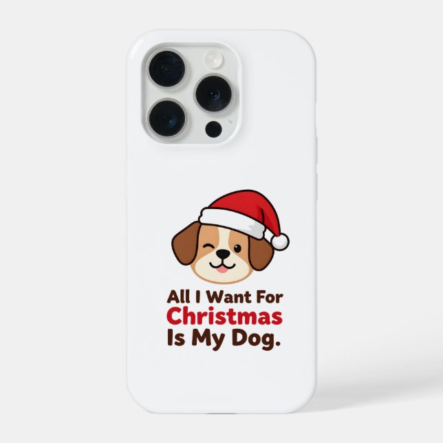 All I Want for Christmas Is My Dog Art (Verso)