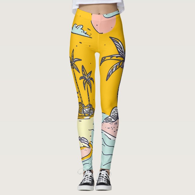 All-Over Print Leggings (Frente)