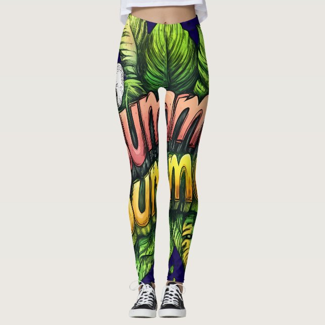 All-Over Print Leggings (Frente)