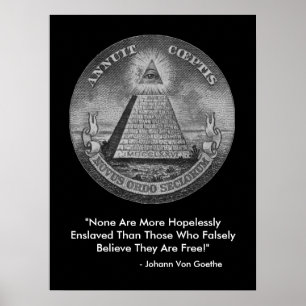 All Seeing Eye of the Illuminati Poster