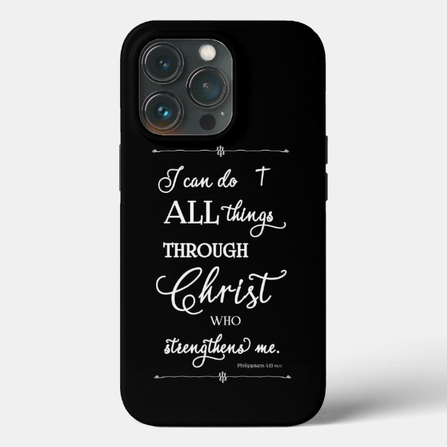All Things Through Christ - Philippians 4:13  (Verso)