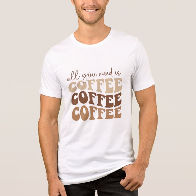 All you need is coffee.  (Frente)