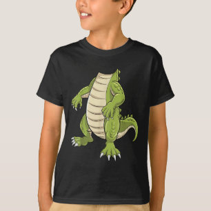 Alligator Camisa Adultos Homens Mulheres Crocodilo