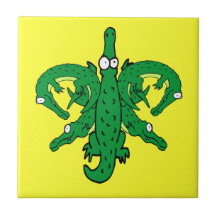 Alligator Fleur De Lis