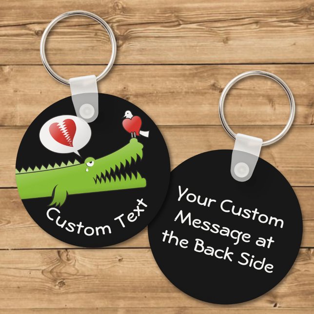 Alligator in Love Chaveiro (Criador carregado)