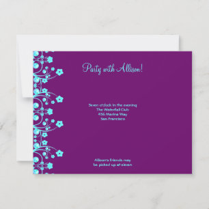 Allison Rachel Flowers & Pearls RSVP