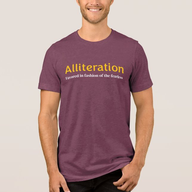 Alliteration  (Frente)