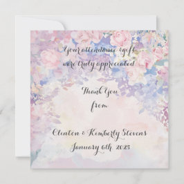 AllocandraPlat Personalizável - Cartões de agradec