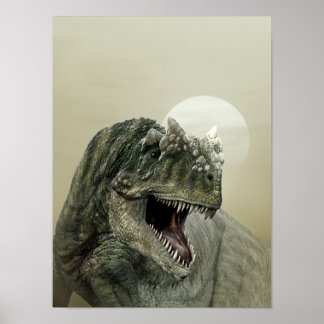 Allosaurus Dinosaur Poster