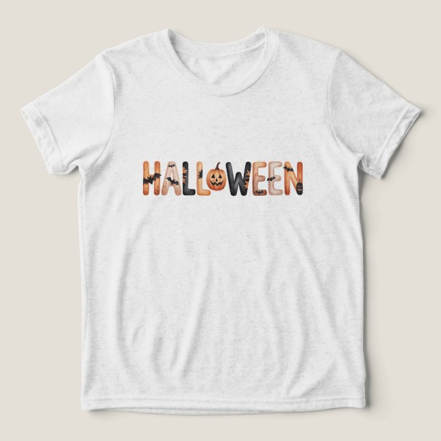 alloween Pumpkin Lettering (Design frontal)