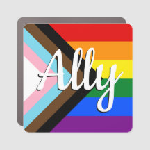 Ally | Praça do Sinalizador do Orgulho do Progress
