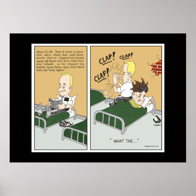 Alma 31:36 Poster (Frente)