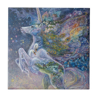 Alma de um Azulejo cerâmico Unicorn 6x6
