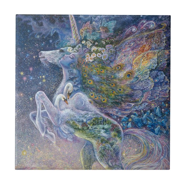 Alma de um Azulejo cerâmico Unicorn 6x6 (Frente)