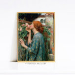 Alma do Rosa Vintage Art Poster<br><div class="desc">Curar sua casa com um trabalho de arte de vintage bonito! Agora disponível para você ter impresso para sua galeria. Amavelmente restaurado usando as mais recentes técnicas digitais para mostrar todas as rachaduras e detalhes da arte original.</div>