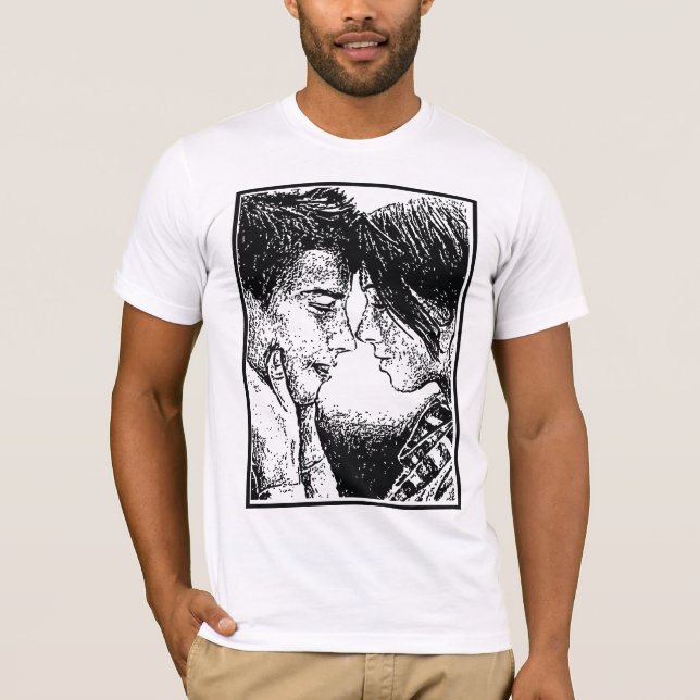 alma gêmea camisa de amor (Frente)